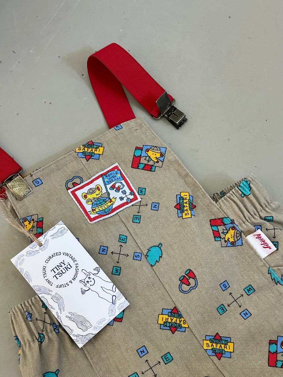 Vintage Liberty shortalls – Tiny Tsuki