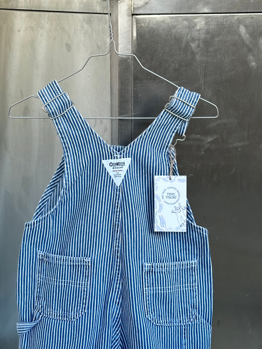 Vintage Oshkosh B'gosh striped shortalls – Tiny Tsuki
