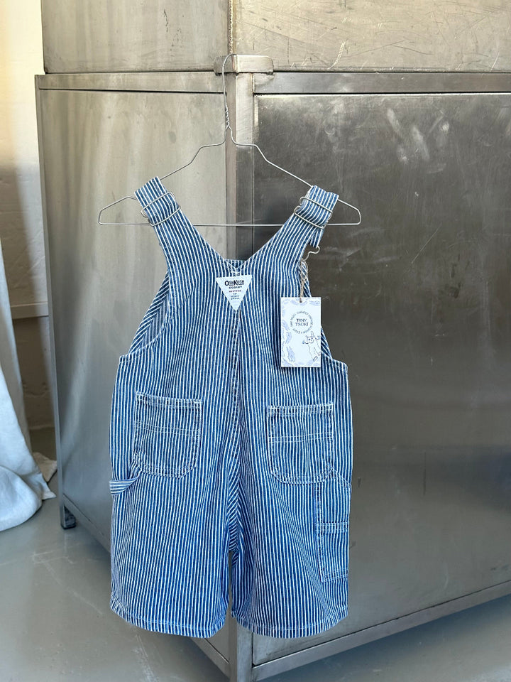 Vintage Oshkosh B'gosh striped shortalls – Tiny Tsuki