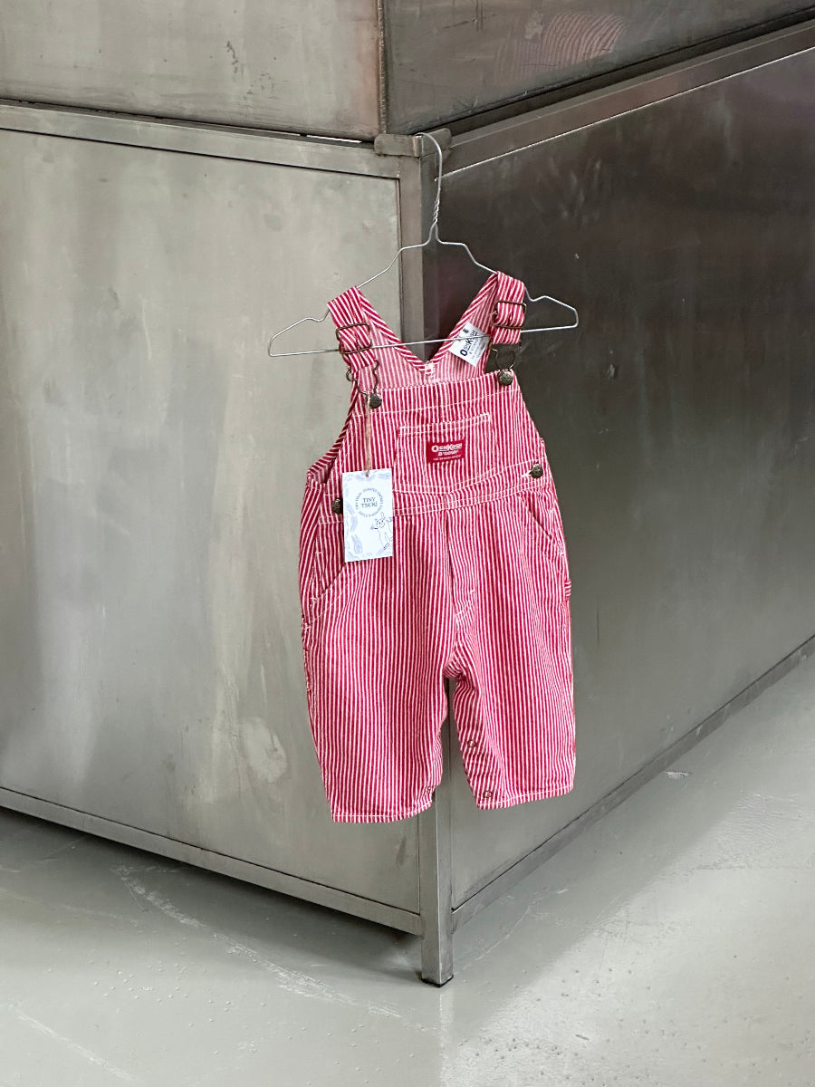 oshkosh red overall dress OshKosh B'gosh red corduroy Vestback overalls dress size 3T